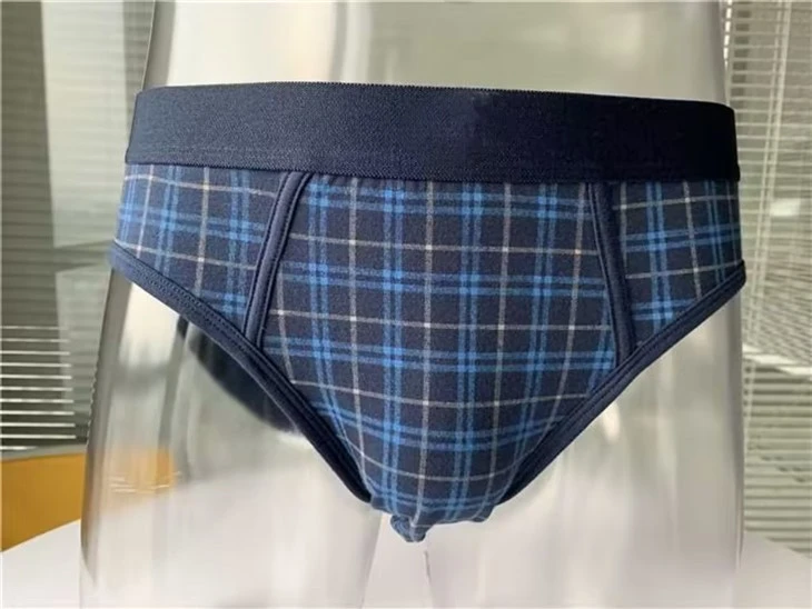Printed Men Brief With Cotton Jacquard Waistband Customized Logo best