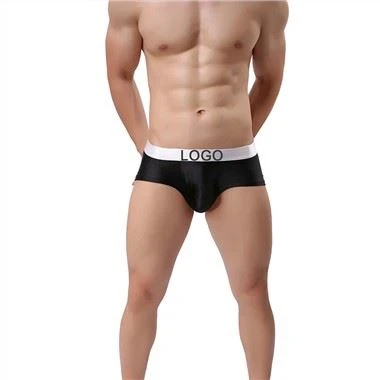 Seksualus gėjų varpos maišelis Bikini stringi vyriški trumpi apatiniai